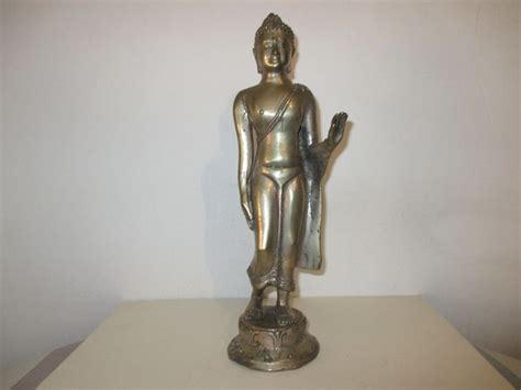Statue Brass Pang Ham Yati The Monday Buddha Thailand Catawiki