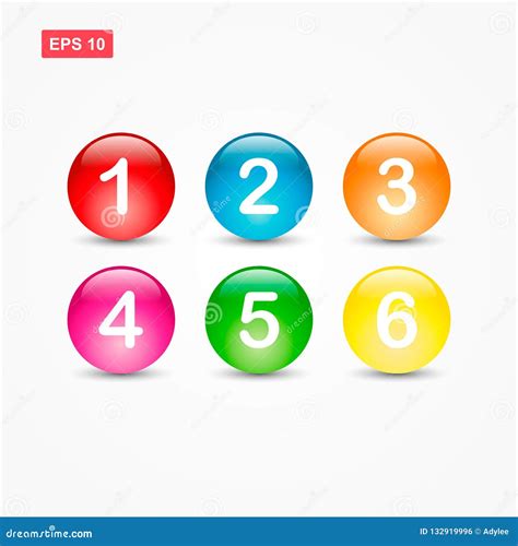 Numbers Circle Stock Illustrations 21420 Numbers Circle Stock