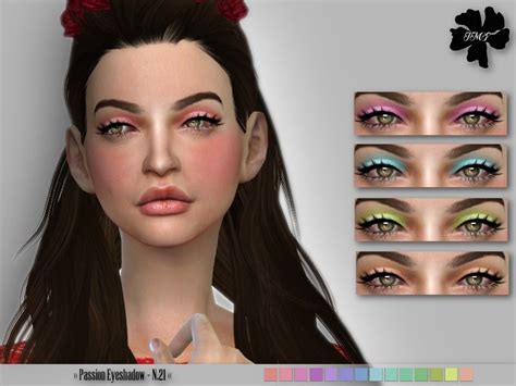 Passion Eyeshadow N21 Contains 14 Colors Found In Tsr Category Sims