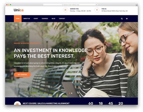 30 Free College Website Templates For Net-Savvy Generation - uiCookies