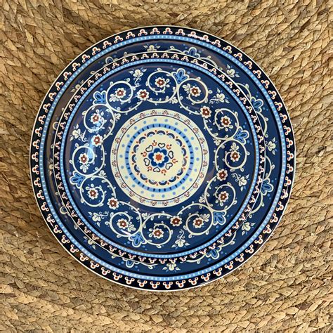 Moroccan Ceramic Plates Housewifery