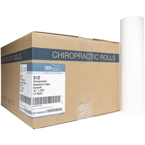 Chiropractic Headrest Paper Rolls Integrated Medical