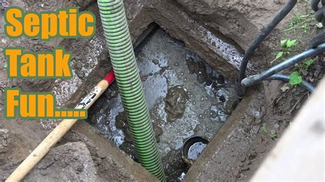 Jon haas has done this for years and demonstrates for y. Septic Tank Pumping & DIY Risers - YouTube