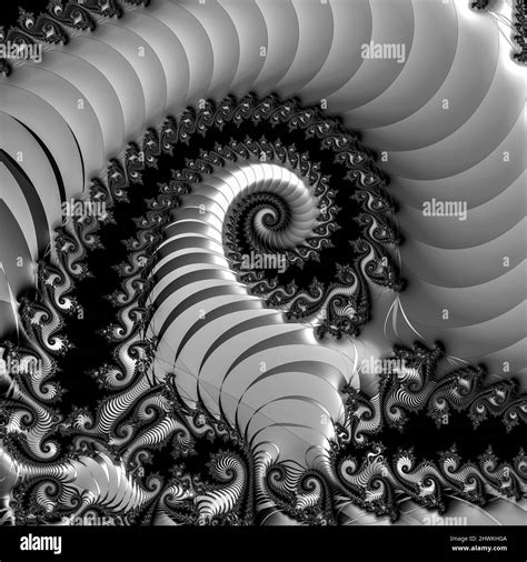 Abstract Computer Generated Fractal Design A Fractal Is A Never Ending