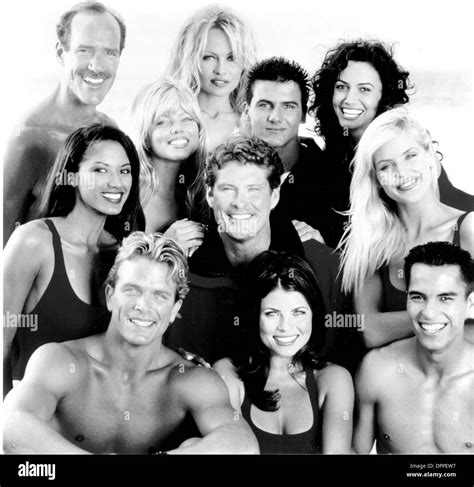 David Hasselhoff Baywatch Banque Dimages Noir Et Blanc Alamy