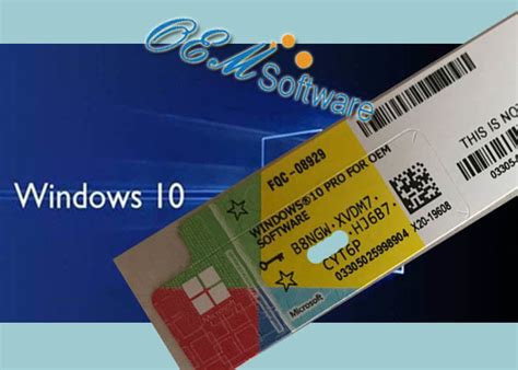 Original Windows 10 Professional License Key Windows 10 Pro Key Code
