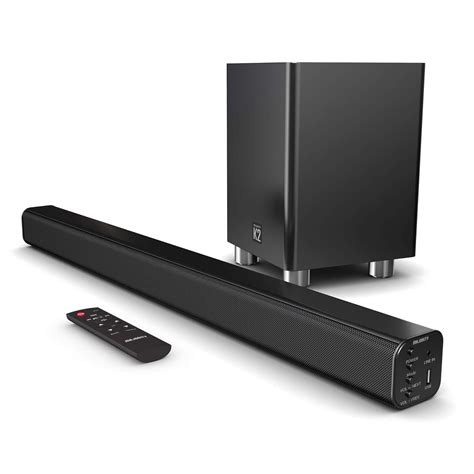 Majority K2 Sound Bar With Subwoofer 150w Powerful Stereo