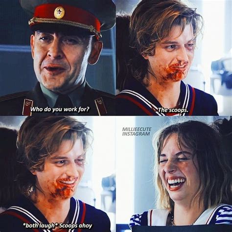 Find and save steve stranger things memes | from instagram, facebook, tumblr, twitter & more. Steve and Robin are my last two brain cells at 3 am 😂 | Stranger things quote