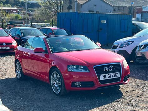 2011 Audi A3 16 Tdi S Line 2dr Convertible Diesel Manual Ebay