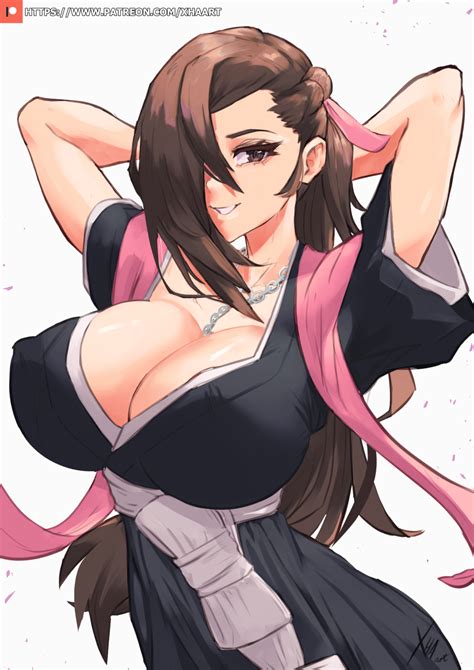 Commission 59 Kagero From FE In Rangiku S Outfit By XHAart Hentai