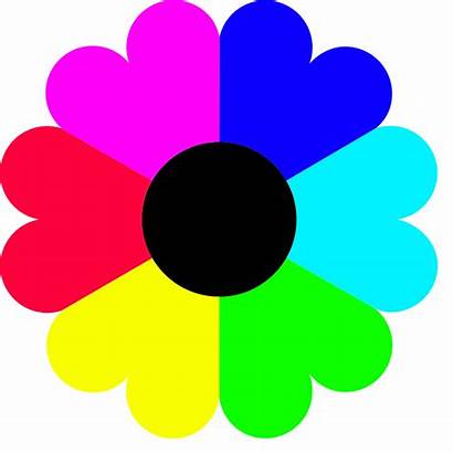 Clipart Clour Colors Flower Clip Clipground