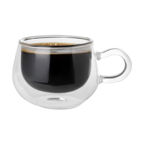 Riva Double Walled Espresso Glasses Tableware Whittard Of Chelsea