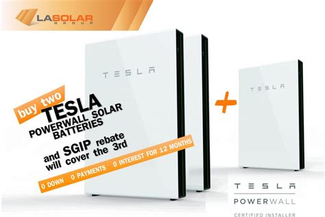Tesla Energy Rebate
