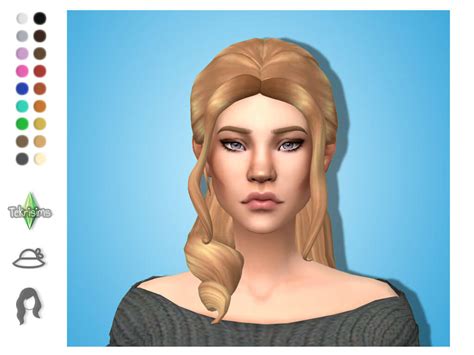 Sims 4 Maxis Match Hair Belle The Sims Book Vrogue