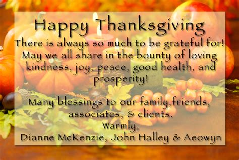 Thanksgiving Wishes For Clients