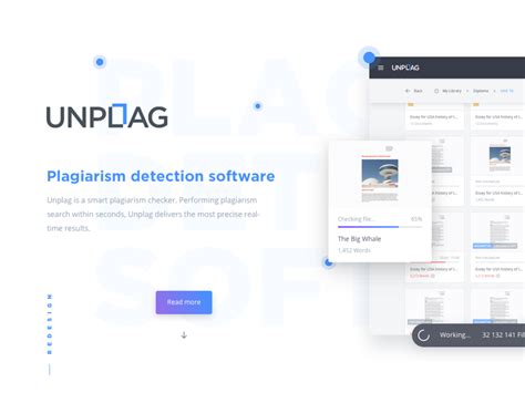 Unplag Redesign Project By Alex Sharpz On Dribbble