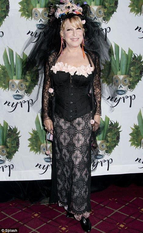 Bette Midler Shows Off Her Girlish Figure In A Tight Fitting Halloween