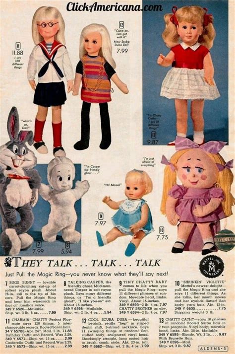 Vintage Mattel Talking Toys Home Alqu