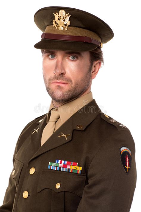 Young Proud Military Officer Stock Photo Image 44818897