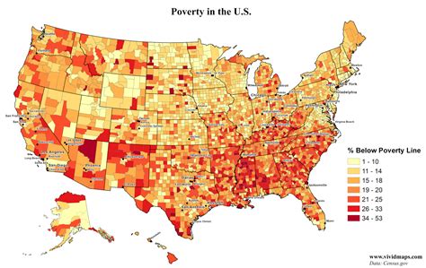 Poverty In The United States Vivid Maps