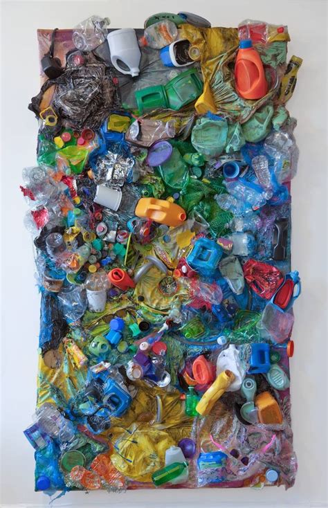 Garbage Patch Artwork Waste Art Environmental Art Recycled Art Projects