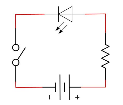 Led Switch Circuit Diagram