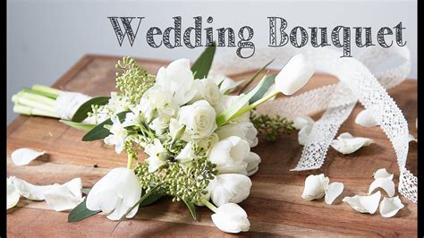 Please do let me know what you thought of this video and comment below of what you. 웨딩 부케 만들기 #2, DIY wedding bouquet - YouTube