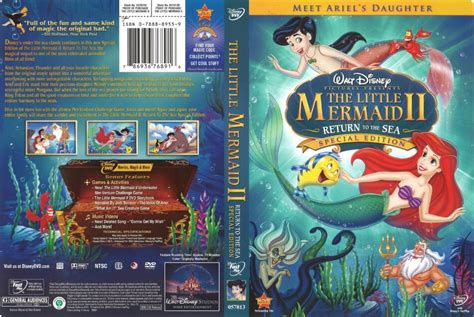 The Little Mermaid Ii Return To The Sea 2008 R1 Dvd Cover Dvdcovercom