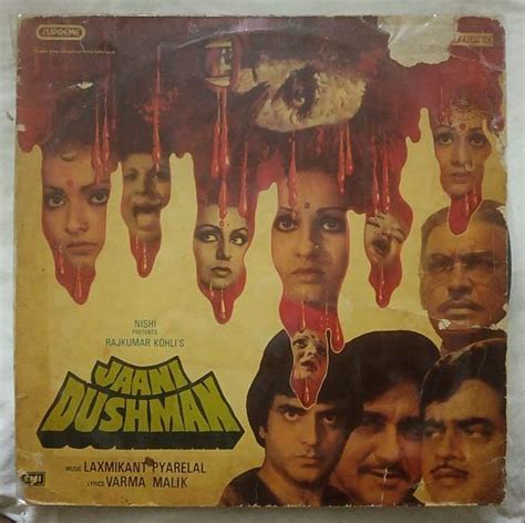 Jaani Dushman Hindi Lp Vinyl Record By Laxmikant Pyarelal Tamil Audio Cd Tamil Vinyl