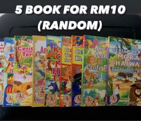 Koleksi Buku Cerita Kanak2 5 Books For Rm10 Hobbies And Toys Books