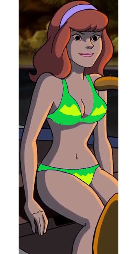 Daphne Blake In A Green Bikini By Dravenwinx On Deviantart