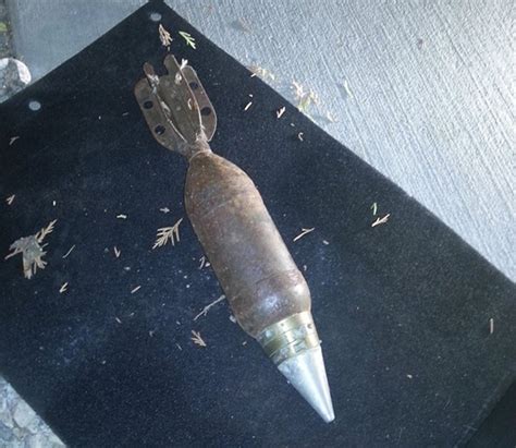 No Clues To Origin Of Mortar Shell Found In Naramata Front Yard