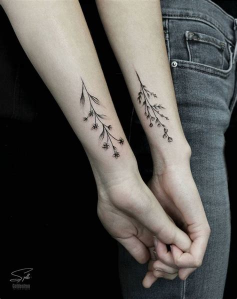 25 Delicate Small Flower Wrist Placement Tattoo Unique