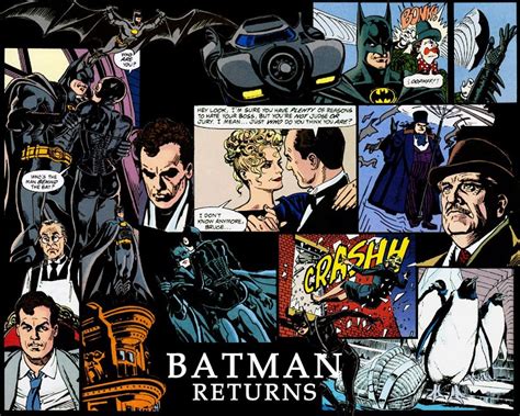 Batman Returns Comic Art By Frankdixon On Deviantart