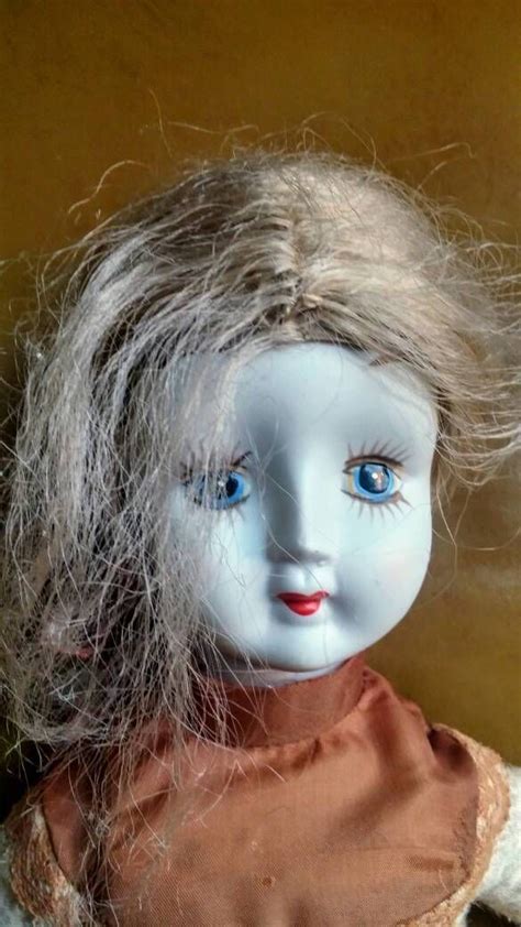 Early 1900s Porcelain Doll Porcelain Dolls Halloween Face Makeup