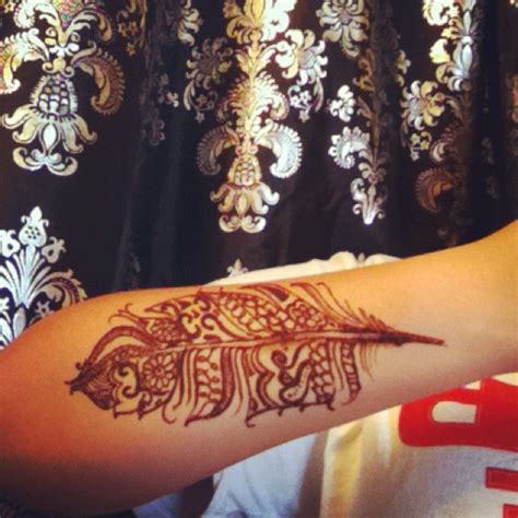My Henna Feather Henna Feather Henna African Tattoo