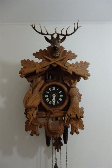 Cuckoo And Wall Clocks An Incredible Vintage West German Made E