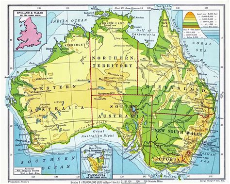 Austrália Mapas Geográficos Da Austrália Enciclopédia Global™