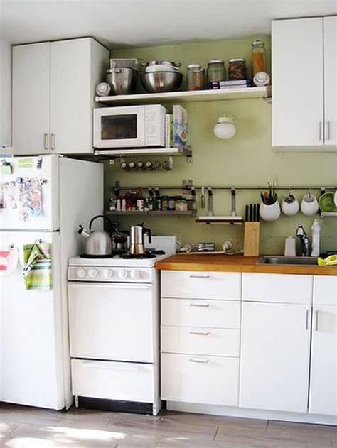 35 Amazing Small Apartment Kitchen Ideas Homishome