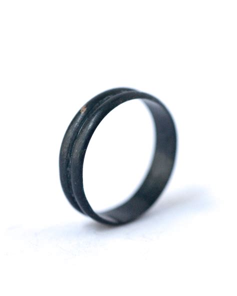 Oxidized Silver Stackable Rings By Lovegem Studio