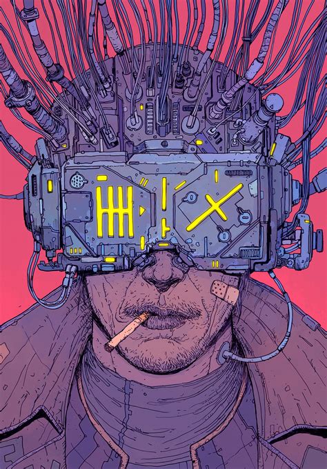 The Cool Cyberpunk Art Of Deathburger Digital Illustrator
