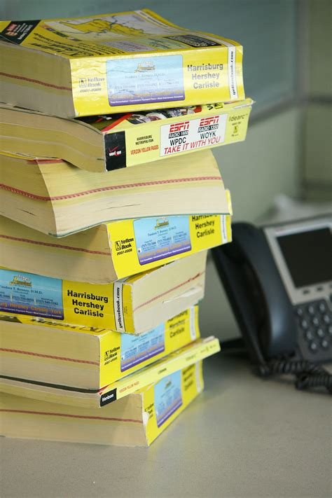 Verizon Gets Rid Of White Pages Phone Books