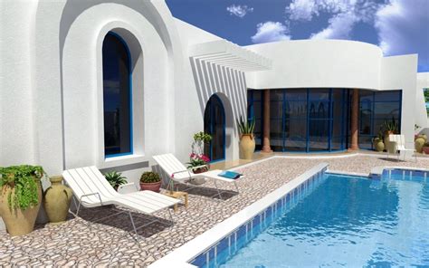 Vente Djerba Tunisie Maison Neuve Avec Piscine Vente Maison à Aghir
