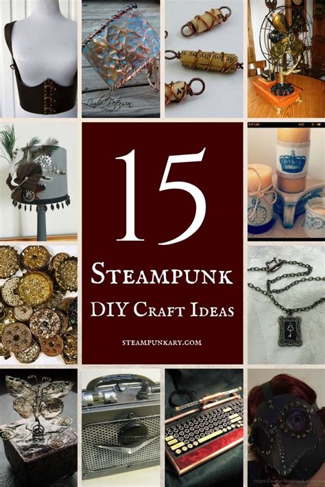 15 Steampunk Diy Craft Ideas Steampunk Glasses Décor Steampunk