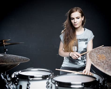 Female Drummer Female Musicians Drums