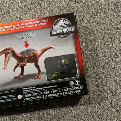 Mavin Jurassic World Battle Damage Ultimate Baryonyx Breakout Playset