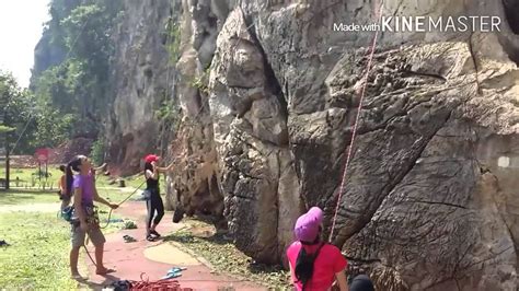 Rock Climbing At Batu Caves Damai Youtube