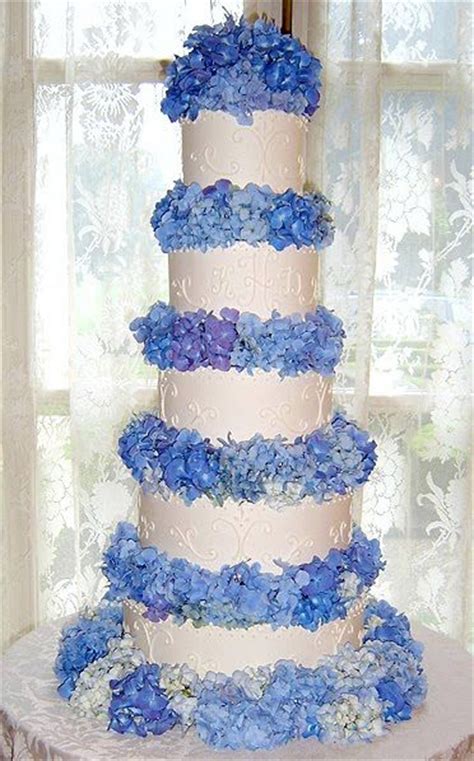 Blue Wedding Cakes Bouquet Wedding Flower
