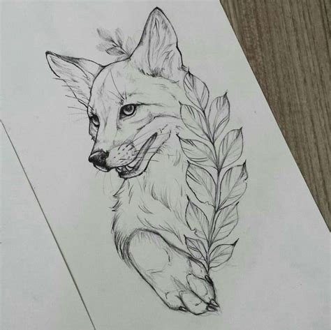Fox Raposa Desenho Tattoo Tatuagem Raposa Raposas Desenho Tatuagem