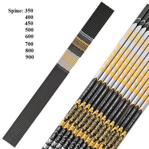 Купить Охота V1 Archery Carbon Arrow Shaft Spine 350 400 450 500 600